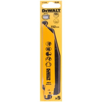 DT2346 Λάμες Σεγάτσας 152x1.4 x18 Σετ 5τεμ DEWALT Ηλεκτρικά Εργαλεία