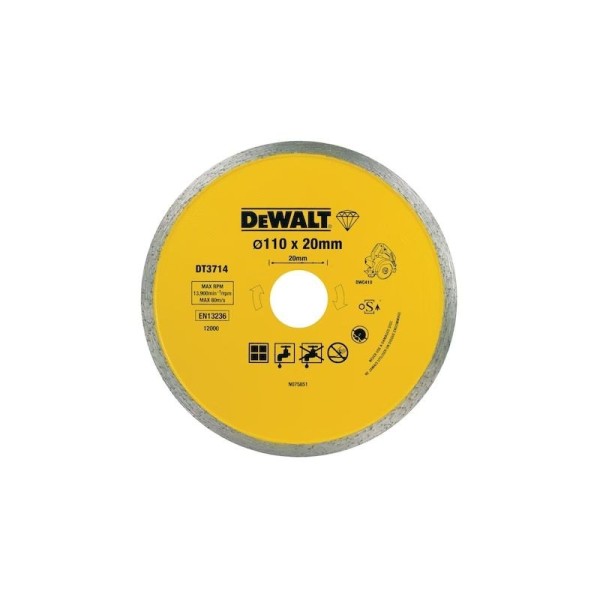 Dewalt DT3714 Διαμαντοδίσκος 110mm 1.6mm Ηλεκτρικά Εργαλεία