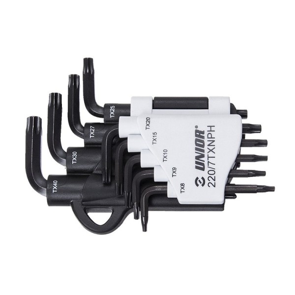 617077 Σετ Κλειδιών Torx (TX) 220/7TXNFH 9-40/8 UNIOR Εργαλεία Χειρός