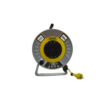 Stanley SXECFM2RCXE Μπαλαντέζα Καρούλι Μεταλλικό IP44 50m H05VV-F-3G2,5mm Stanley SXECFM2RCXE Μπαλαντέζα Καρούλι Μεταλλικό IP44 50m H05VV-F-3G2,5mm