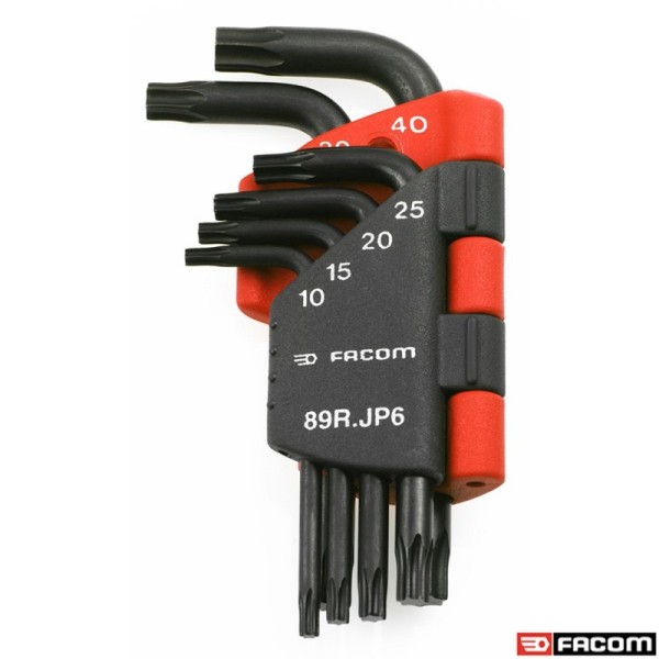 Facom 89R.JP6 Σετ με 6 Κλειδιά Resistorx σε Πλαστική Θήκη Facom 89R.JP6 Σετ με 6 Κλειδιά Resistorx σε Πλαστική Θήκη