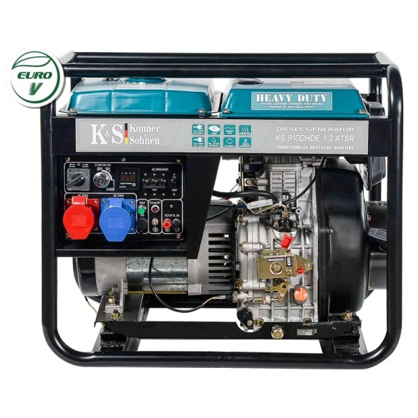 K&S KS 9100HDE-1/3 ATSR Γεννήτρια Πετρελαίου 6.0 / 7.5KW 18Hp K&S KS 9100HDE-1/3 ATSR Γεννήτρια Πετρελαίου 6.0 / 7.5KW 18Hp