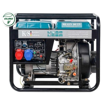 K&S KS 8100HDE-1/3 ATSR  Γεννήτρια Πετρελαίου  230V/400V 14HP  (EURO V) 
