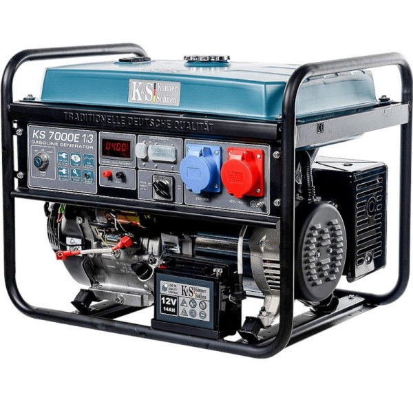 K&S KS 7000E 1/3 Γεννήτρια Βενζίνης 13Hp 5,5kW 