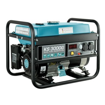 K&S KS 3000G Γεννήτρια Βενζίνης /Υγραερίου  7Hp 3kW 