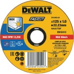 DT43902 ΔΙΣΚΟΣ ΚΟΠΗΣ ΙΝΟΧ 125Χ1Χ22,23mm Ηλεκτρικά Εργαλεία