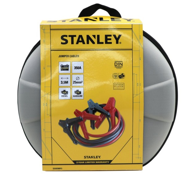 Stanley SXAE00013 ΚΑΛΩΔΙΑ ΕΚΚΙΝΗΣΗΣ ΑΥΤ/ΤΟΥ 25ΜΜ²-3.5Μ