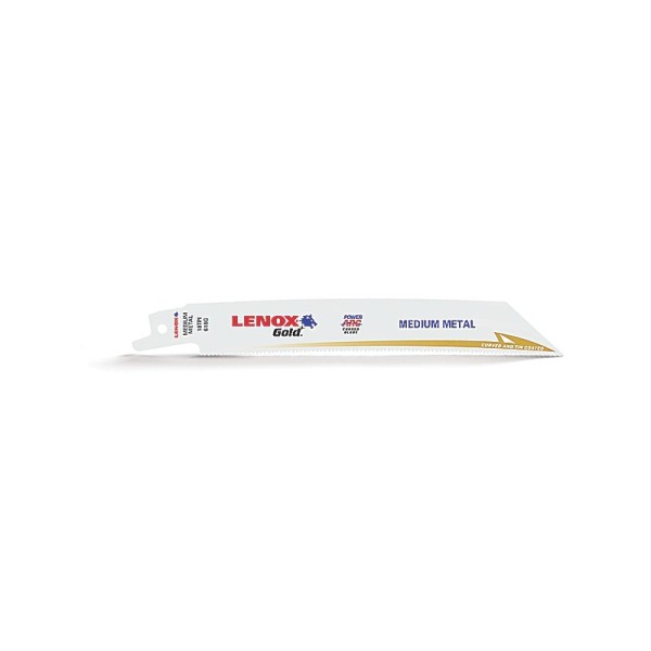 21067614GR ΛΑΜΑ LENOX ΞΥΛΟΥ/ΜΕΤΑΛΛΟΥ 152mm 5τεμ 