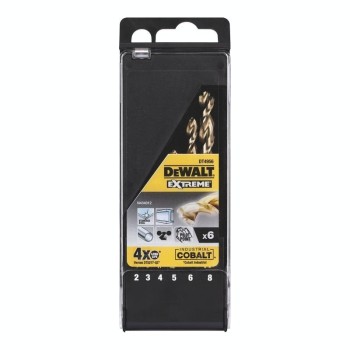 DT4956 ΣΕΤ ΤΡΥΠΑΝΙΑ ΚΟΒΑΛΤΙΟΥ 2-8mm 6τεμ Ηλεκτρικά Εργαλεία