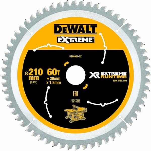 DT99567 ΔΙΣΚΟΣ ΚΟΠΗΣ Xtreme 210mmX30mm 60T CSB Ηλεκτρικά Εργαλεία DT99567 ΔΙΣΚΟΣ ΚΟΠΗΣ Xtreme 210mmX30mm 60T CSB Ηλεκτρικά Εργαλεία