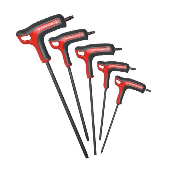 89TXA.PB ΣΕΤ TORX FACOM ΜΕ ΛΑΒΗ T10-T30 5τεμ 