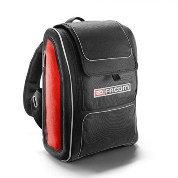 BS.MCBPB ΣΑΚΙΔΙΟ ΠΛΑΤΗΣ ΜΕ ΘΗΚΕΣ FACOM 30x18x48cm 