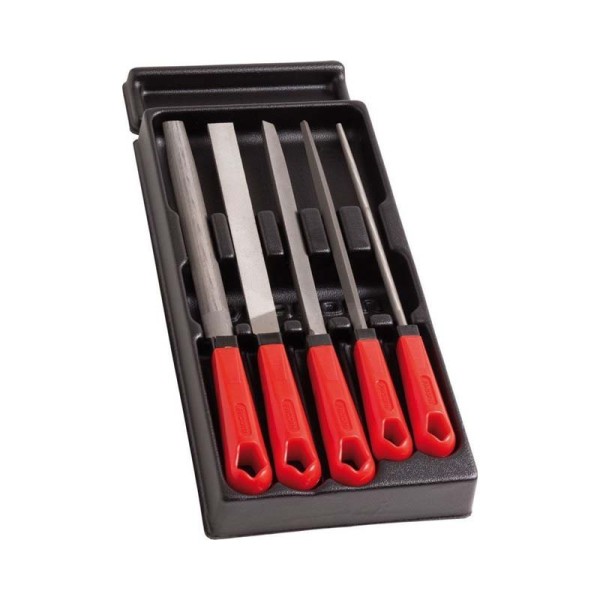 Facom MOD.LIMPB Σετ Λίμες με Λαβή 5 Τεμάχια 