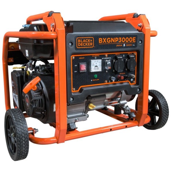 B&D BXGNP3000E Γεννήτρια Βενζίνης Μονοφ. 3.0KW 230V 7.0HP 45KG 69Dba Κήπος - Αγρός