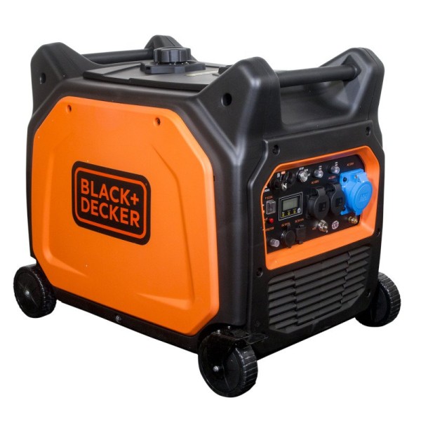 Black & Decker BXGNI6500E Γεννήτρια Βενζίνης Inverter Κλ.Τύπου Μονοφ. 6500W 230V 89KG Συστ. ATS B Κήπος - Αγρός