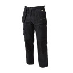 Dewalt DWC26-001 Παντελόνι Εργασίας Pro Tradesman Μαύρο No.36/31 Είδη Προστασίας