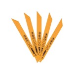 Dewalt DT2406 Λάμες Σεγάτσας Γενικής Χρήσης 203  X 2.4-4.6 mm 5-10  Σετ 5 Τεμαχίων Ηλεκτρικά Εργαλεία