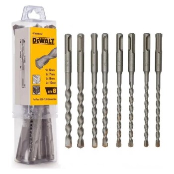 Dewalt DT60300 σετ Τρυπάνια SDS-PLUS 8 Τεμάχια Dewalt DT60300 σετ Τρυπάνια SDS-PLUS 8 Τεμάχια