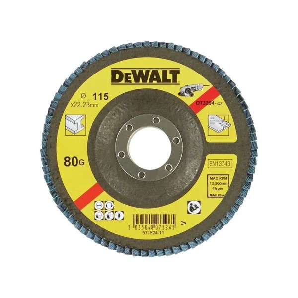 Dewalt DT3294 Δίσκος Φτερού 115 X 80 G Tύπου 27 Ηλεκτρικά Εργαλεία