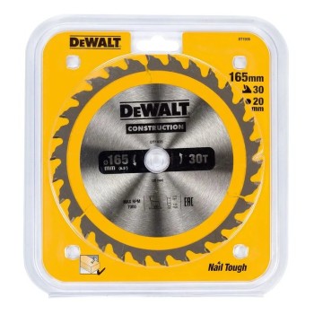 Dewalt DT1935 Δίσκος Φορητών Δισκοπρίωνων 165 X 20 X 30T Ηλεκτρικά Εργαλεία