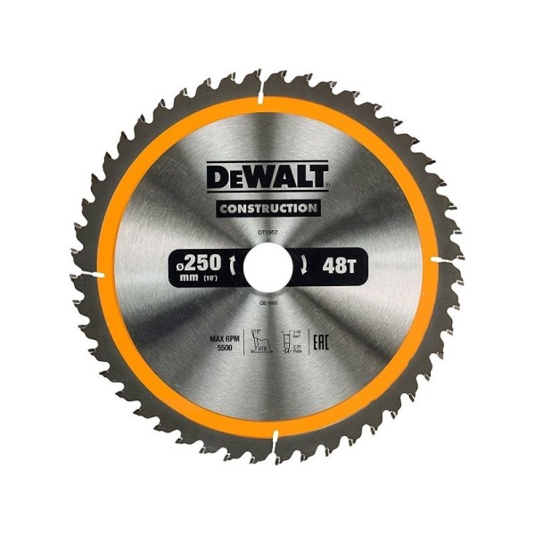 Dewalt DT1957 Δίσκος Κοπής 250X30X48T Ηλεκτρικά Εργαλεία Dewalt DT1957 Δίσκος Κοπής 250X30X48T Ηλεκτρικά Εργαλεία