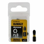 Dewalt DT7388T Σετ Μύτες PZ3 x 25mm 5 Tεμ. Ηλεκτρικά Εργαλεία