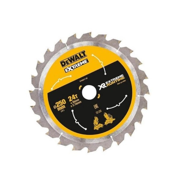 DT99571 ΔΙΣΚΟΣ ΠΡΙΟΝΙΟΥ 250mmX30mm DW Ηλεκτρικά Εργαλεία