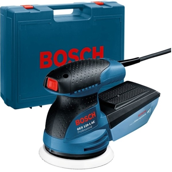 Έκκεντρο Τριβείο Bosch GEX 125-1 AE Professional 125mm Ρεύματος 250W ΗΛΕΚΤΡΙΚΑ ΕΡΓΑΛΕΙΑ