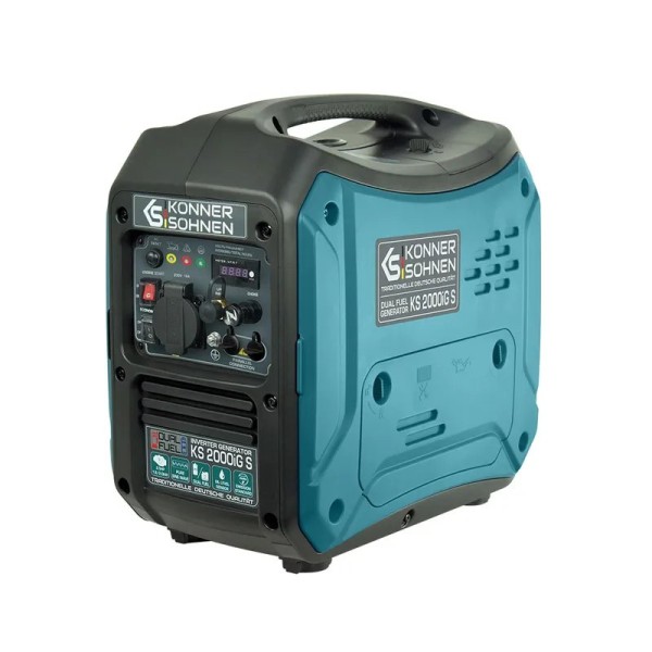 K&S KS 2000iG S Γεννήτρια Inverter Αερίου 2.0/1.8kw 230v/50Hz 2,5Hp 