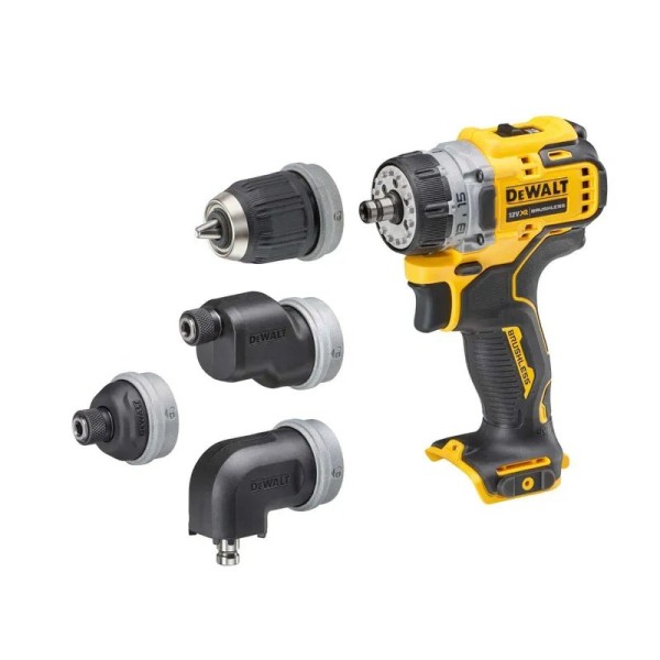 Dewalt DCD703NT Δραπανοκατσάβιδο Μπαταρίας 12V XR Multi - Head  (SOLO) Brushless Ηλεκτρικά Εργαλεία