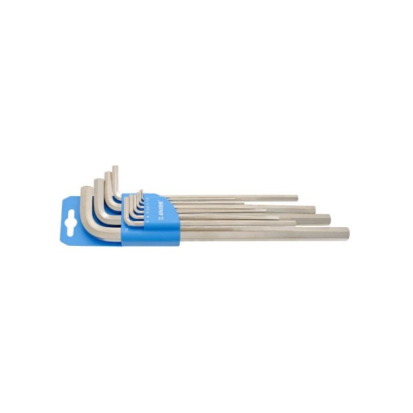 Unior 608533 Συλλογή Μακριών Κλειδιών Allen 1.5-10mm 9 TMX 