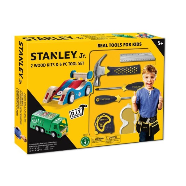 Stanley U003-K02-T06-SY 2 Ξυλοκατασκευές και Σετ Εργαλείων 6ΤΜΧ