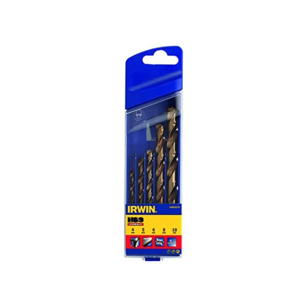 Irwin 10502570 Σετ Τρυπάνια Μετάλλου 5ΤΜΧ 4-10mm Irwin 10502570 Σετ Τρυπάνια Μετάλλου 5ΤΜΧ 4-10mm