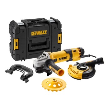Dewalt DWE4257KT Γωνιακός Τροχός 1500W 125mm Ρυθμιζόμενος 