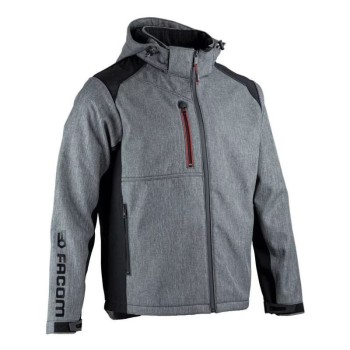 Facom FXWW2020E Μπουφάν Black/Grey Trial FR3 
