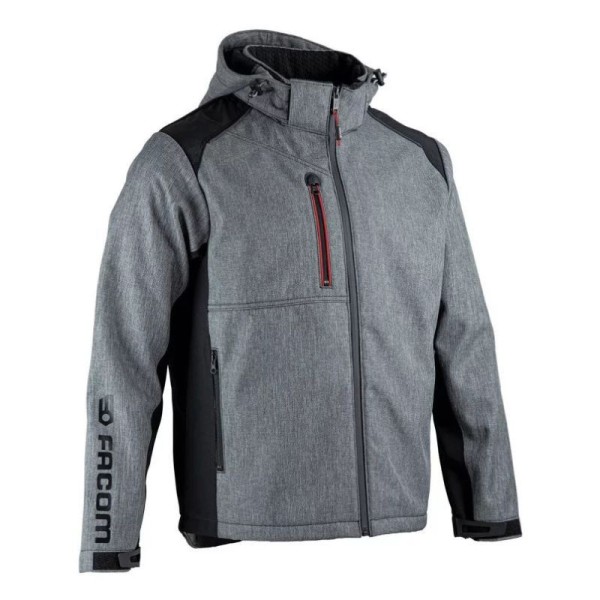 Facom FXWW2020E Μπουφάν Black/Grey Trial FR3 