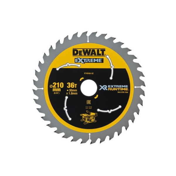 Dewalt DT99566 Δίσκος Κοπής XTREME 210mm x 30mm 36 τεμ CSD 