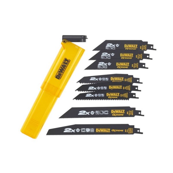 Dewalt DT2443L Λάμες Σεγάτσας Διπλές Σετ 8 τεμ 152, 203, 228mm 