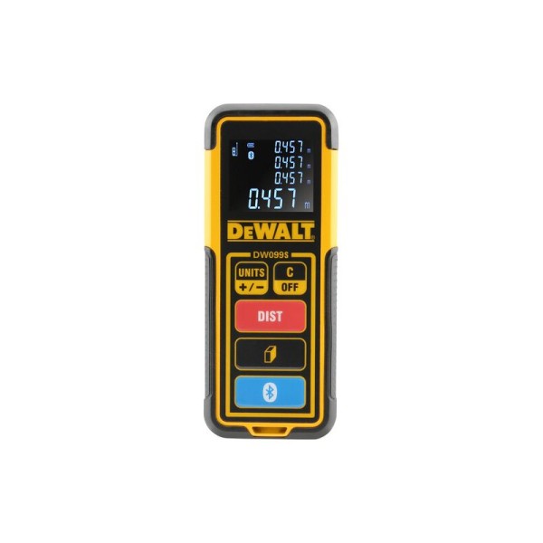 Dewalt DW099S Μετρητής Αποστάσεων Laser 30m Με Bluetooth 