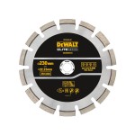 Dewalt DT20466 Διαμαντένια Λεπίδα για Ασφαλτικό Σκυρόδεμα 230mm 