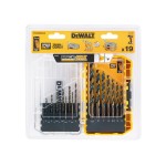 Dewalt DT70728 Σετ Τρυπάνια Μετάλλου 1mm-10mm 19 τεμ 