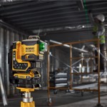 Dewalt DCLE34035D1 Τηλεχειριζόμενο Λέιζερ 3x360° Πράσινης Γραμμής 