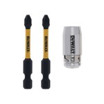 Dewalt DT70536T Σετ Μύτες PH2x50 με Μαγνητικό Αντάπτορα 3ΤΜΧ 