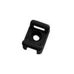 Zemek ZK-SC-M3-B Βάσεις Δεματικών με Βίδα 17.6x12.9x8.3 mm Μαύρες 100ΤΜΧ