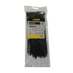 Zemek ZK-S-250-10-Β Δεματικά Καλωδίων 4.8x250mm Μαύρα 100ΤΜΧ