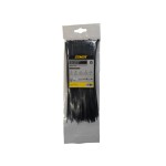 Zemek ZK-Μ-200-8-B Δεματικά Καλωδίων 2.5x200mm Μαύρα 100ΤΜΧ