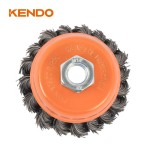 Kendo 76002729 Βούρτσα Τροχού Μεταλλική Φ75mm, M14?2mm