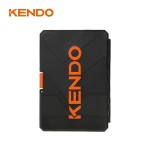 Kendo 90591 Σετ Καστάνια με Καρυδάκια 1/4' & 3/8' 45TMX