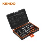 Kendo 90562 Σετ Καστάνια με Καρυδάκια 1/4' 42TMX