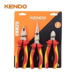 Kendo 85134 Σετ Πένσες Ηλεκτρολόγου 1000V VDE 3TMX